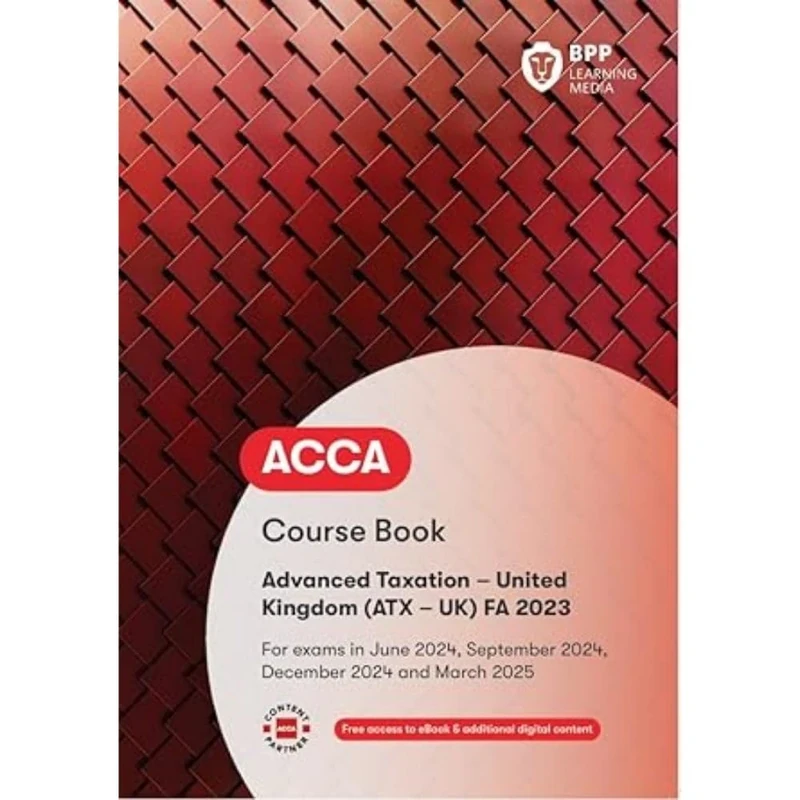 ACCA Advanced Taxation FA2023: Course Book