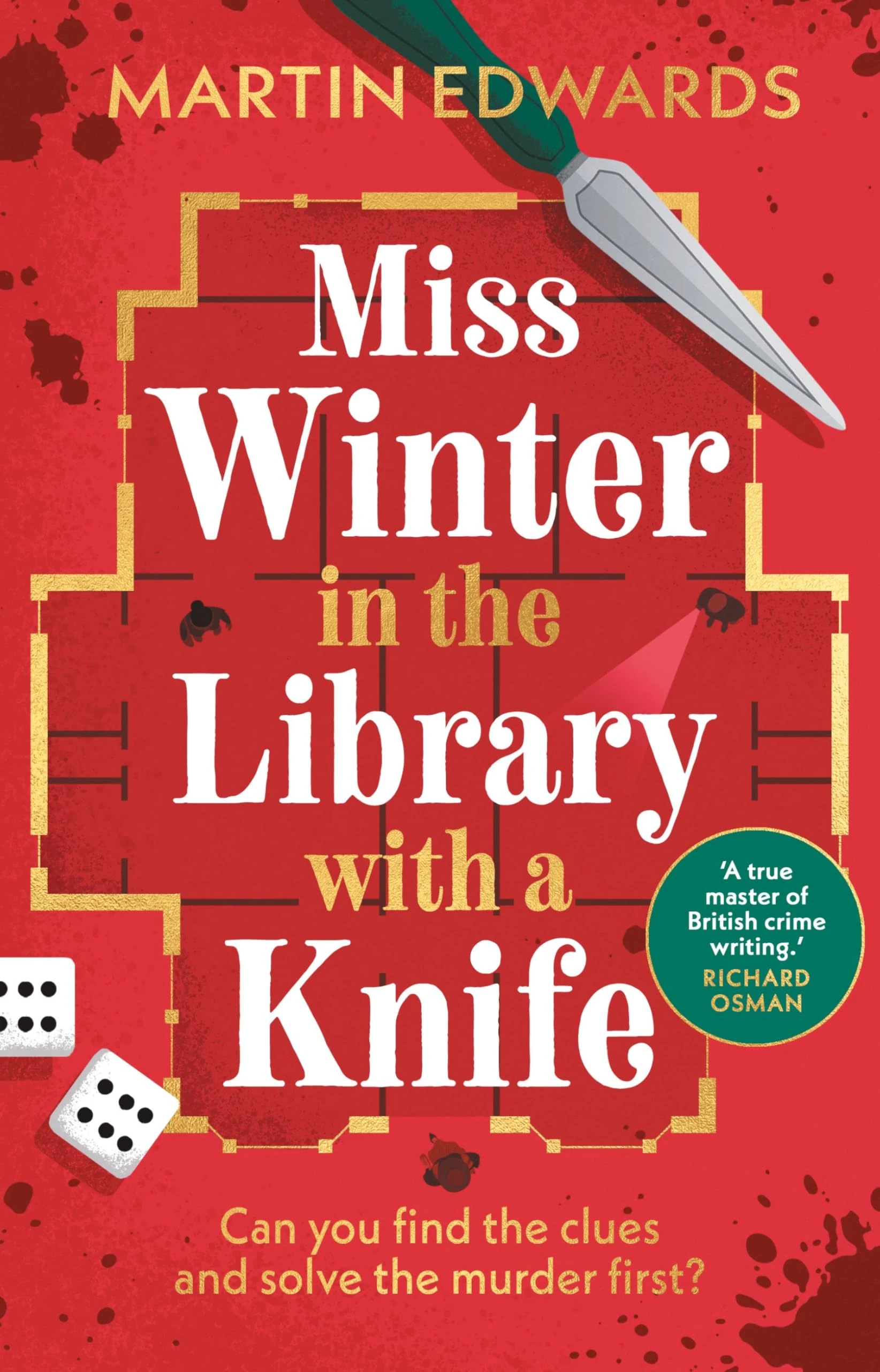 Miss Winter in the Library with a Knife: the perfect gift for murder mystery readers this Christmas in 2025
