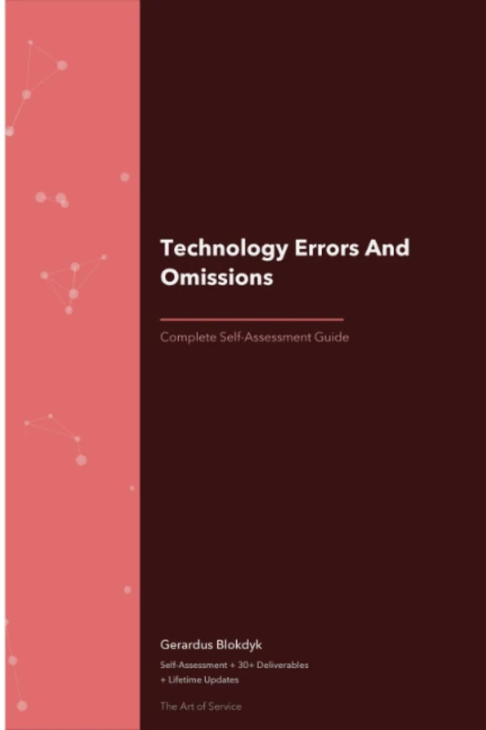 Technology Errors And Omissions A Complete Guide