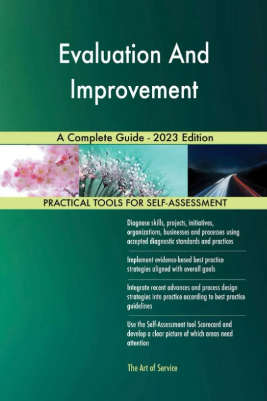 Evaluation And Improvement A Complete Guide - 2023 Edition