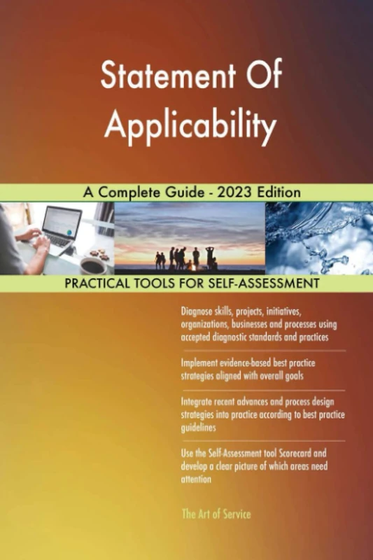 Statement Of Applicability A Complete Guide - 2023 Edition