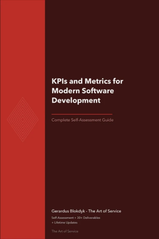 The Operational Excellence Library; Mastering KPIs and Metrics for Modern Software Development