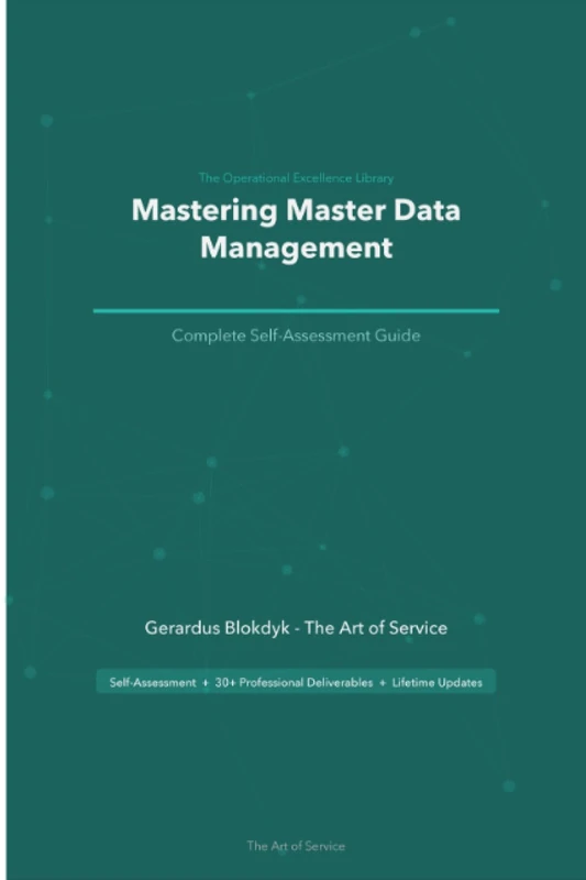 The Operational Excellence Library; Mastering Master Data Management