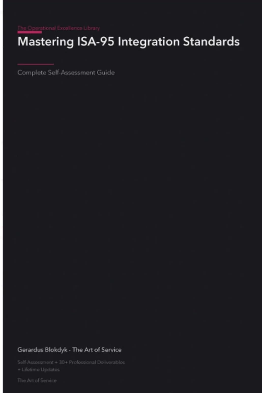 The Operational Excellence Library; Mastering ISA-95 Integration Standards - Image 1