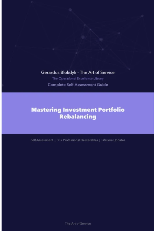 The Operational Excellence Library; Mastering Investment Portfolio Rebalancing