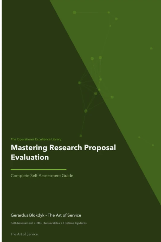 The Operational Excellence Library; Mastering Research Proposal Evaluation