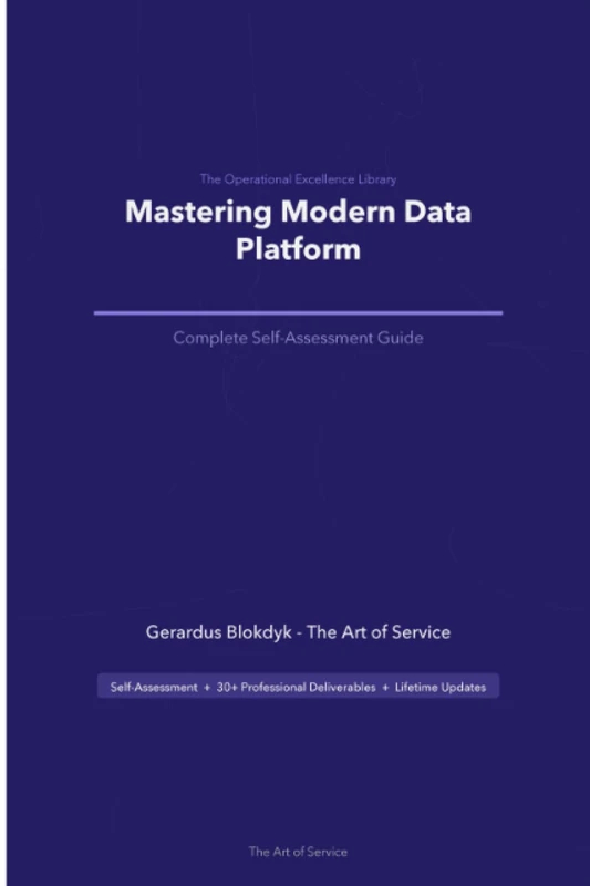 The Operational Excellence Library; Mastering Modern Data Platform