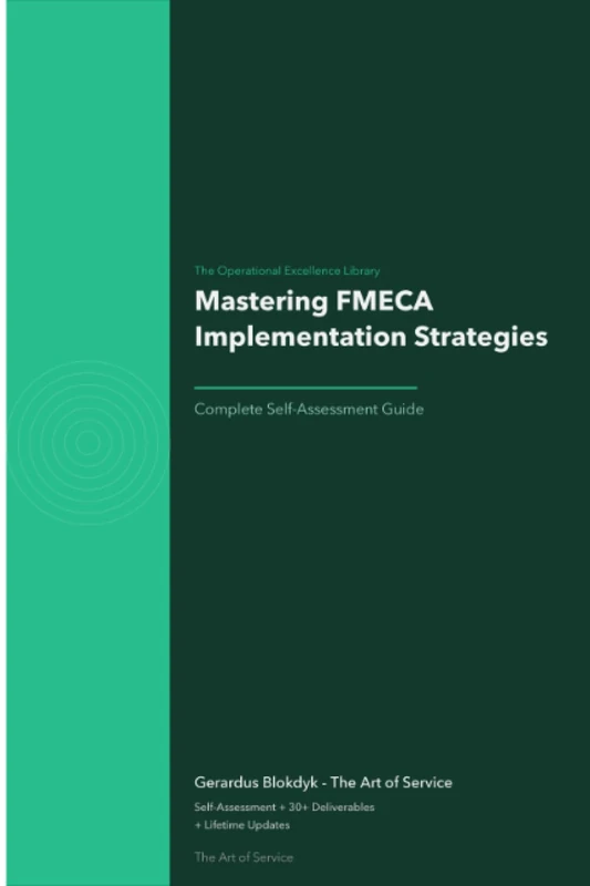 The Operational Excellence Library; Mastering FMECA Implementation Strategies