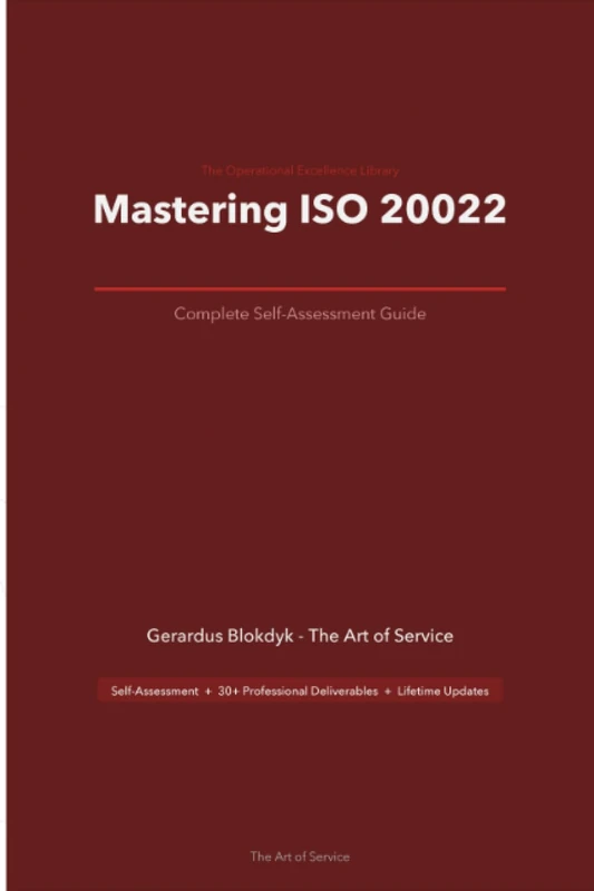 The Operational Excellence Library; Mastering ISO 20022