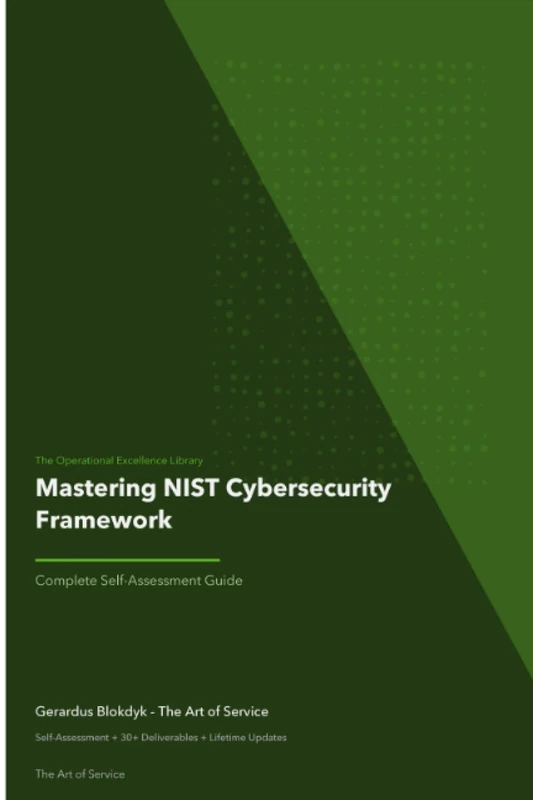 The Operational Excellence Library; Mastering NIST Cybersecurity Framework