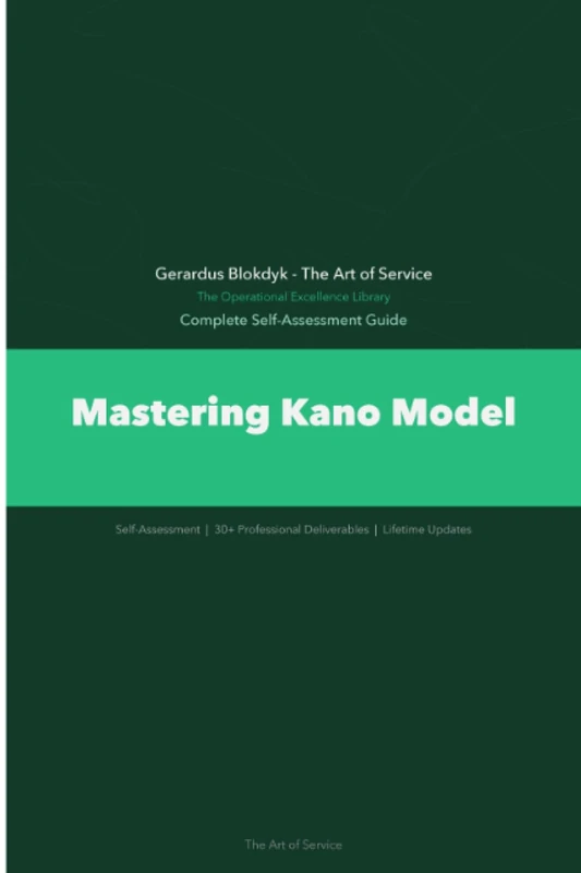 The Operational Excellence Library; Mastering Kano Model