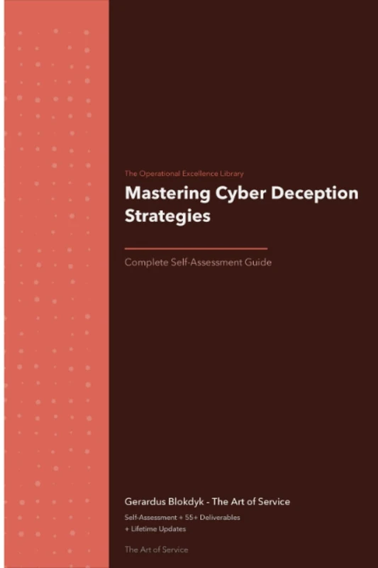The Operational Excellence Library; Mastering Cyber Deception Strategies