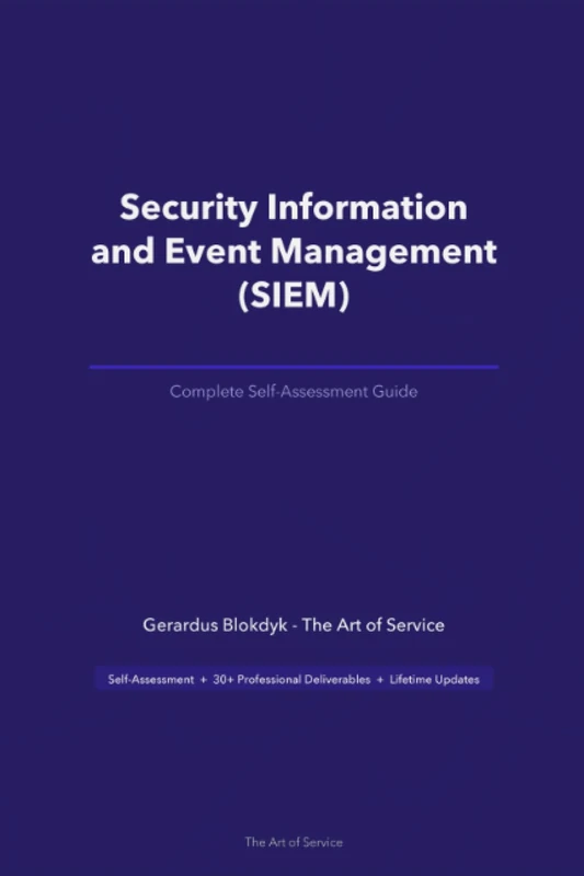 The Operational Excellence Library; Mastering Security Information and Event Management (SIEM)