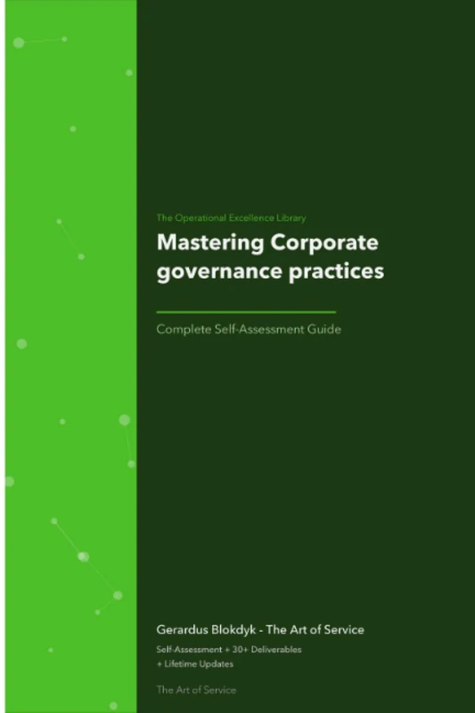 The Operational Excellence Library; Mastering Corporate governance practices