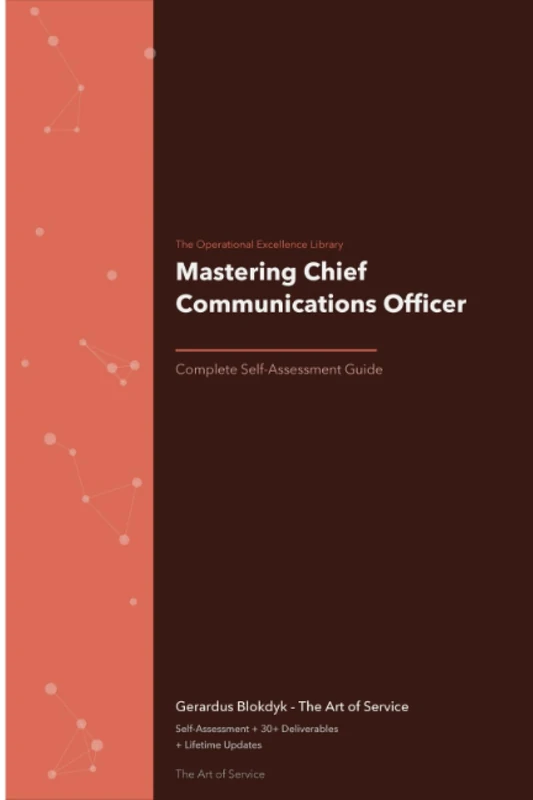 The Operational Excellence Library; Mastering Chief Communications Officer