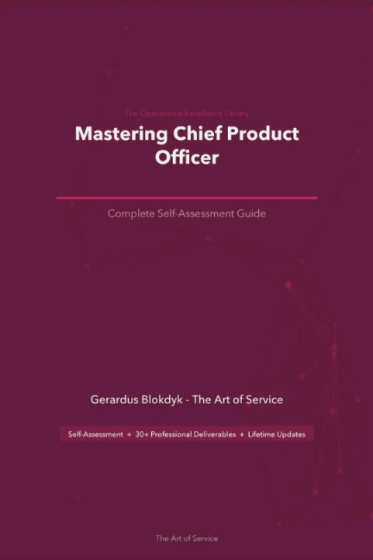 The Operational Excellence Library; Mastering Chief Product Officer