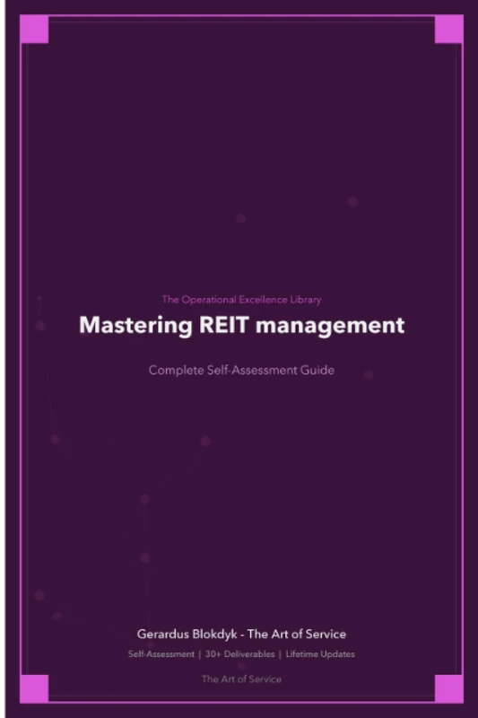The Operational Excellence Library; Mastering REIT management
