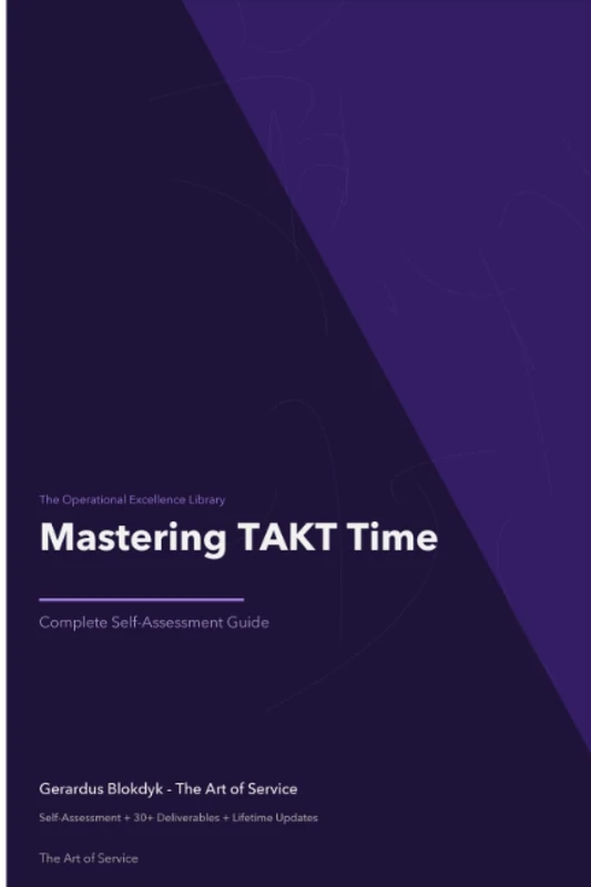 The Operational Excellence Library; Mastering TAKT Time - Image 1