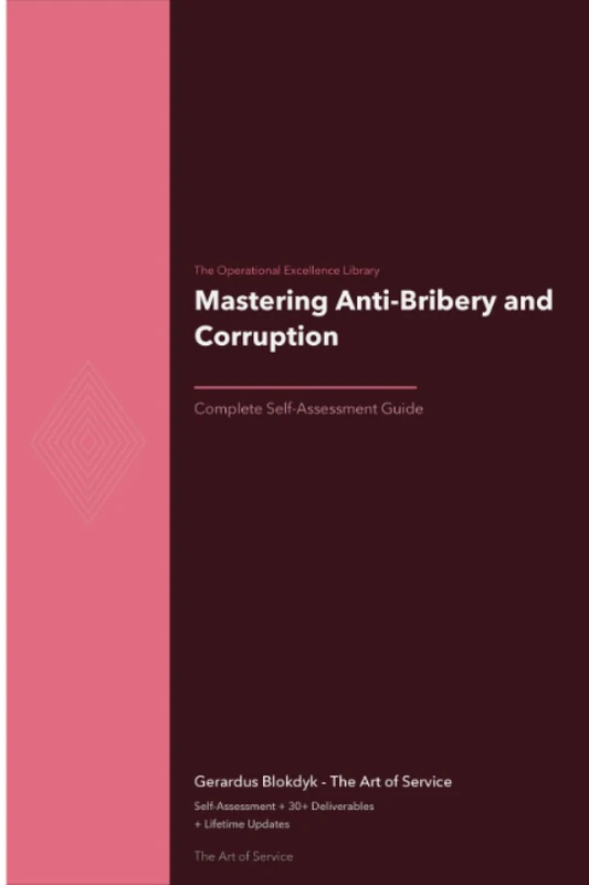 The Operational Excellence Library; Mastering Anti-Bribery and Corruption