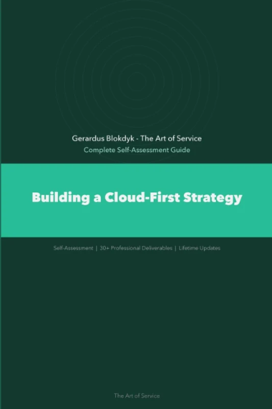 The Operational Excellence Library; Mastering Building a Cloud-First Strategy