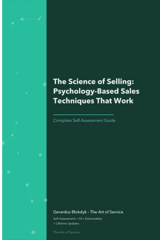 The Science of Selling: Psychology-Based Sales Techniques That Work