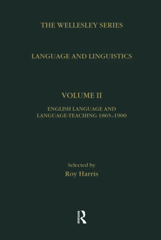 Language and Linguistics: Key Nineteenth-Century Journal Sources in Linguistics (The Wellesley Series) - Image 1
