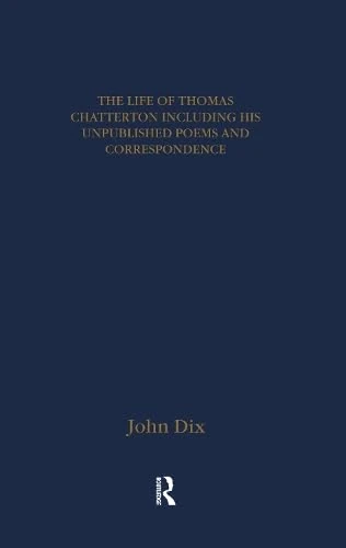 Thomas Chatterton: Early Sources and Responses