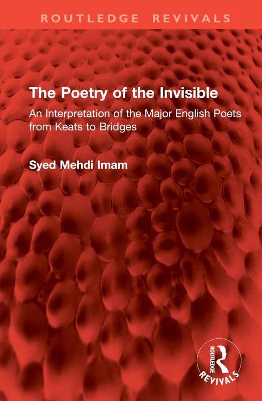 Routledge The Poetry of the Invisible - English Poets Book