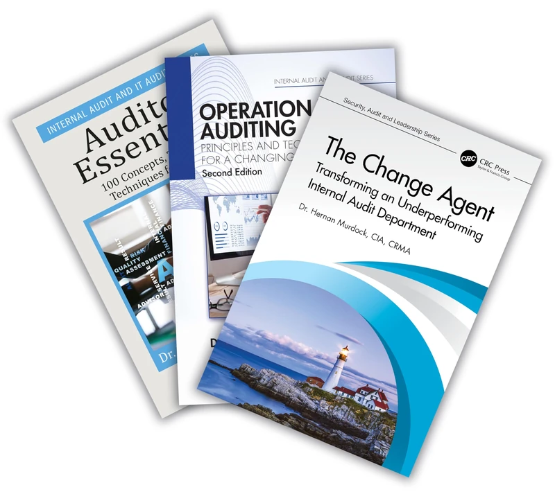 The Change Agent, Auditor Essentials, and Operational Auditing Three-Book Set (Security, Audit and Leadership Series)