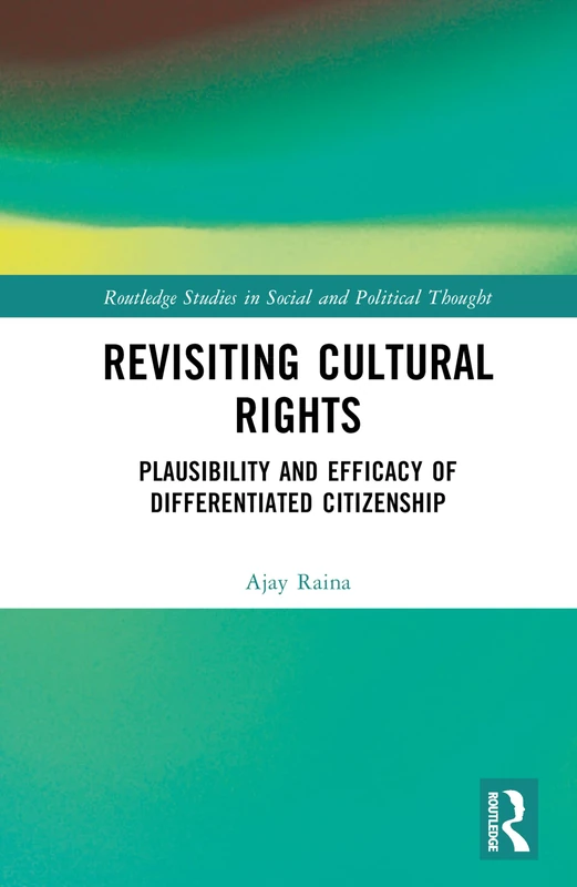 Routledge Revisiting Cultural Rights - Political Science Book
