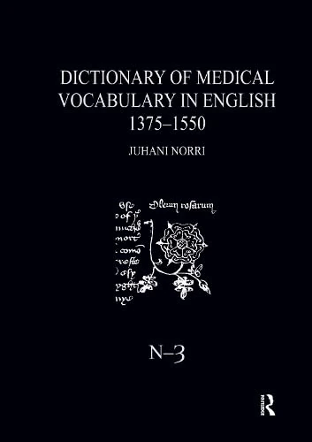 Routledge Dictionary of Medical Vocabulary 1375-1550