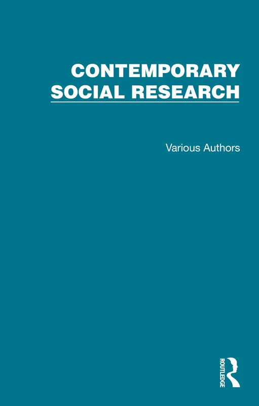 Contemporary Social Research: 7 Volume Set