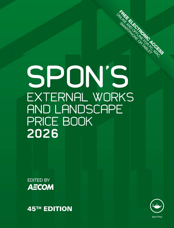 Spon's External Works and Landscape Price Book 2026 (Spon's Price Books)