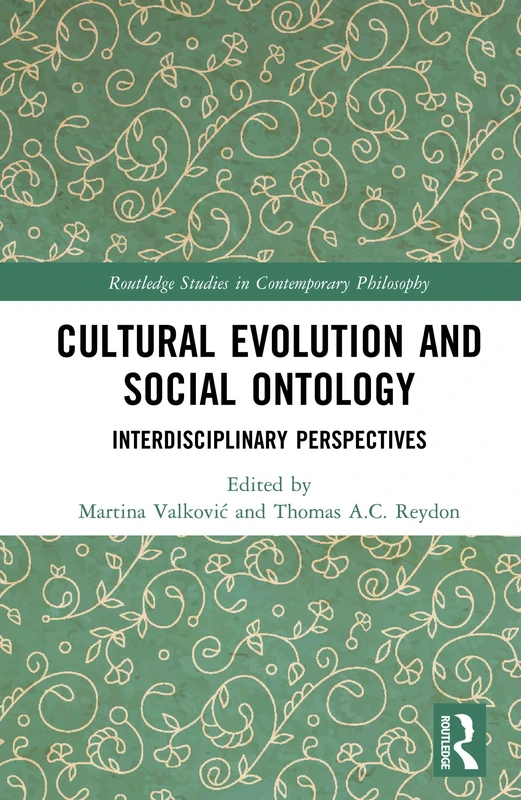 Routledge Cultural Evolution and Social Ontology Book