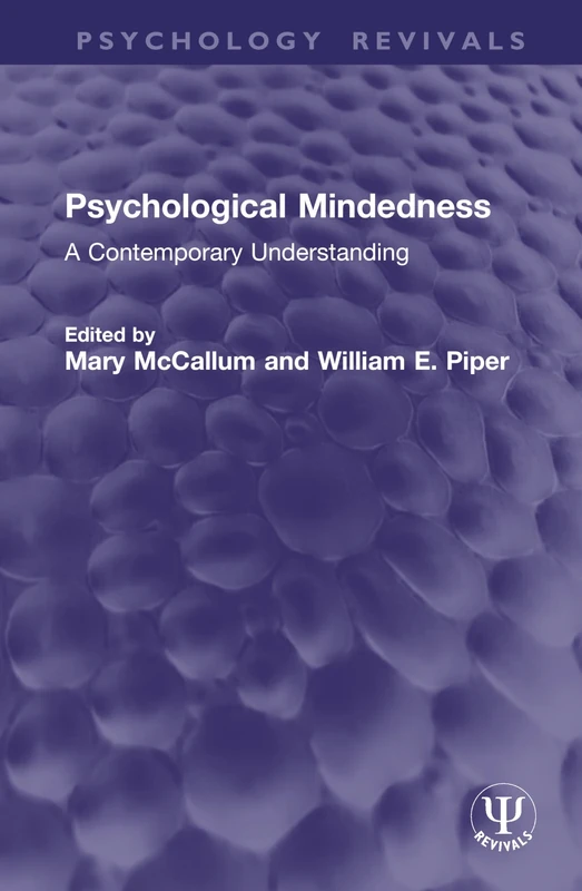 Psychological Mindedness: A Contemporary Understanding (Psychology Revivals) - Image 1