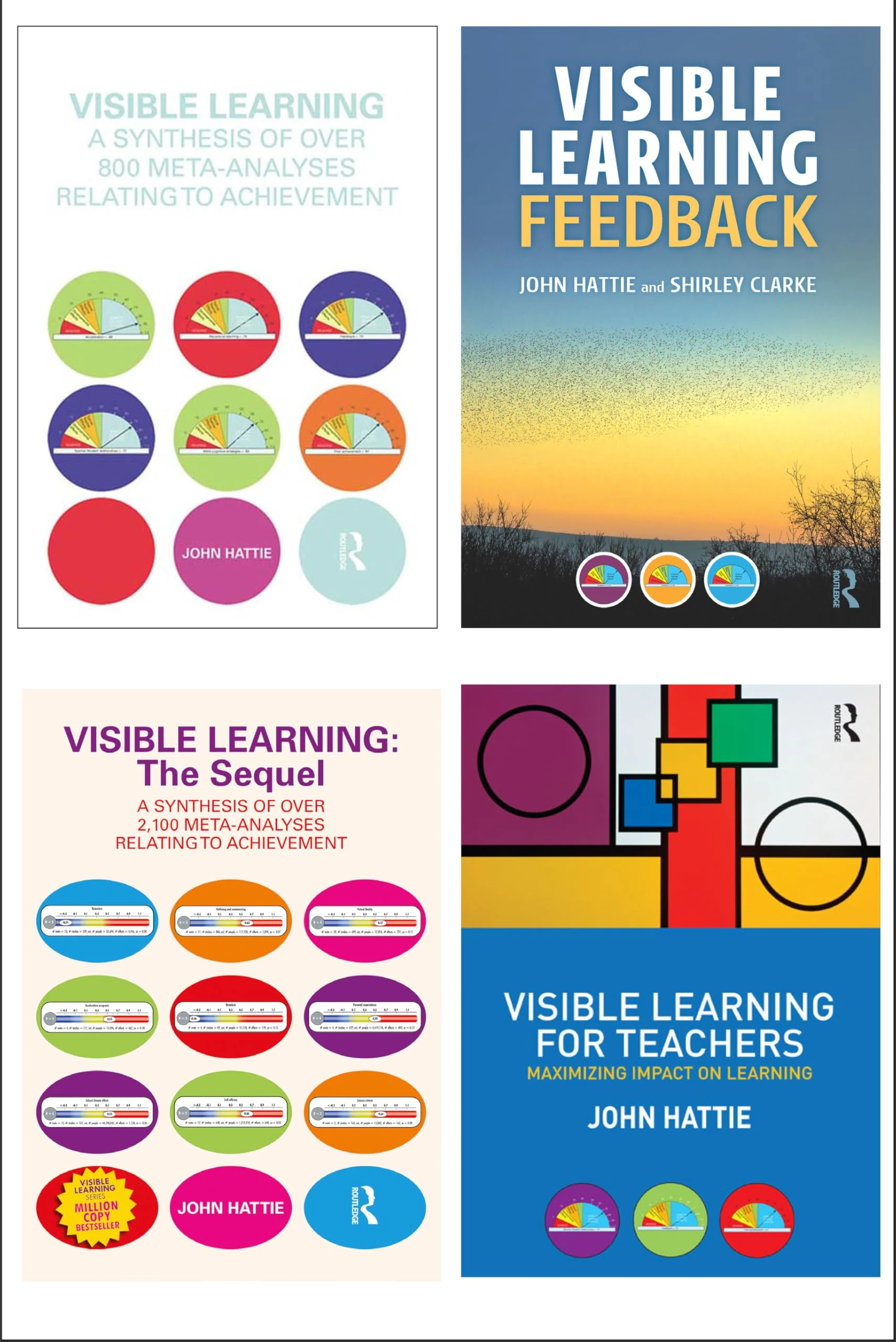 John Hattie Visible Learning 4 Book Bundle