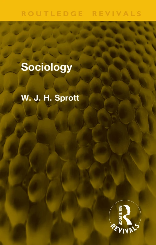 Sociology (Routledge Revivals)