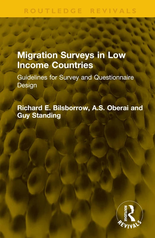 Routledge Migration Surveys in Low Income Countries Guide