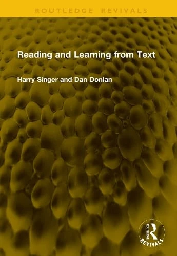 Reading and Learning from Text (Routledge Revivals)