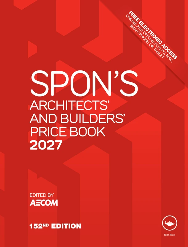 Spon's Architects' and Builders' Price Book 2027 (Spon's Price Books) - Image 1
