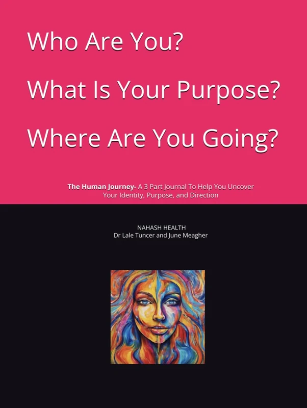 Who Are You? What Is Your Purpose? Where Are You Going?: THE HUMAN JOURNEY- A 3 Part Journal To Help You Uncover Your Identity, Purpose, and Direction