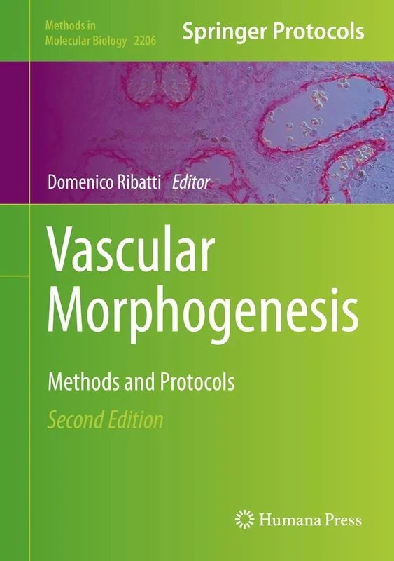 Vascular Morphogenesis: Methods and Protocols: 2206 (Methods in Molecular Biology, 2206)