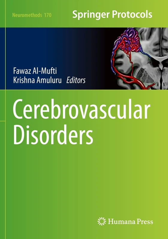 Humana Cerebrovascular Disorders: 170 (Neuromethods, 170) Book - Image 1