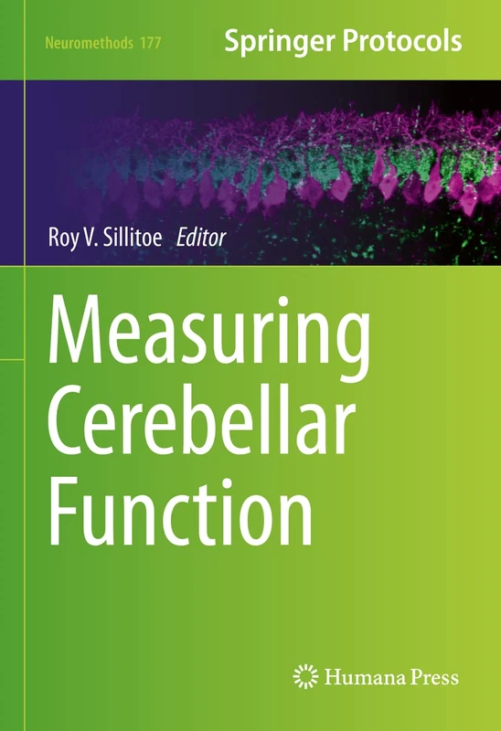 Measuring Cerebellar Function: 177 (Neuromethods, 177)