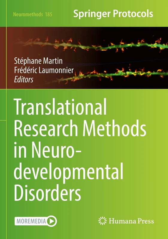 Translational Research Methods in Neurodevelopmental Disorders: 185 (Neuromethods, 185)