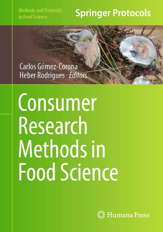 Humana Consumer Research Methods in Food Science Book
