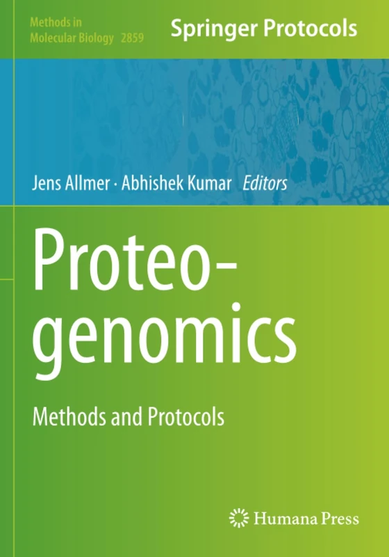 Proteogenomics: Methods and Protocols (Methods in Molecular Biology)