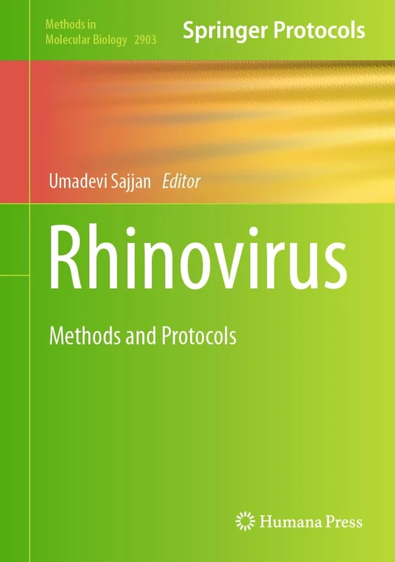 Rhinovirus: Methods and Protocols: 2903 (Methods in Molecular Biology, 2903)