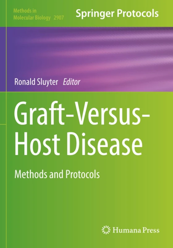 Graft-Versus-Host Disease: Methods and Protocols (Methods in Molecular Biology)