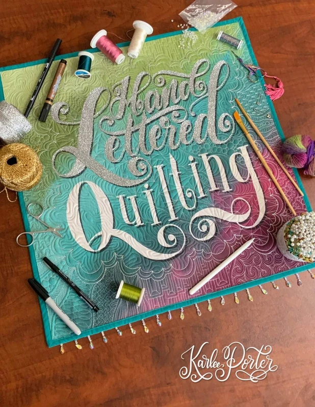 Hand Lettered Quilting: The Union of Text & Textile - Image 1